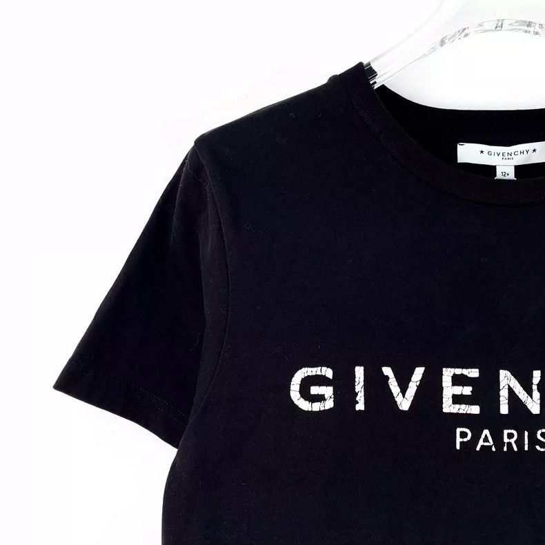 Givenchy Givenchy Givenchy Black Logo Print TShirt -2507 Size XL / US 12-14 / IT 48-50 - 3 Thumbnail