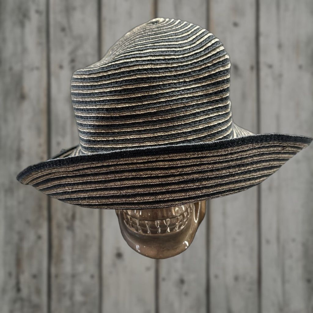 Eric Javits Packable Squishee Bucket Hat Women One Size Brown Travel Packable Hat 90s?