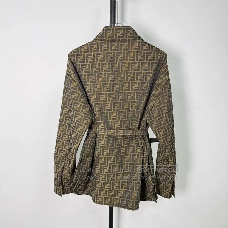 Fendi Fendi Colorblock Jacket for Women . Size M / US 6-8 / IT 42-44 - 2 Thumbnail