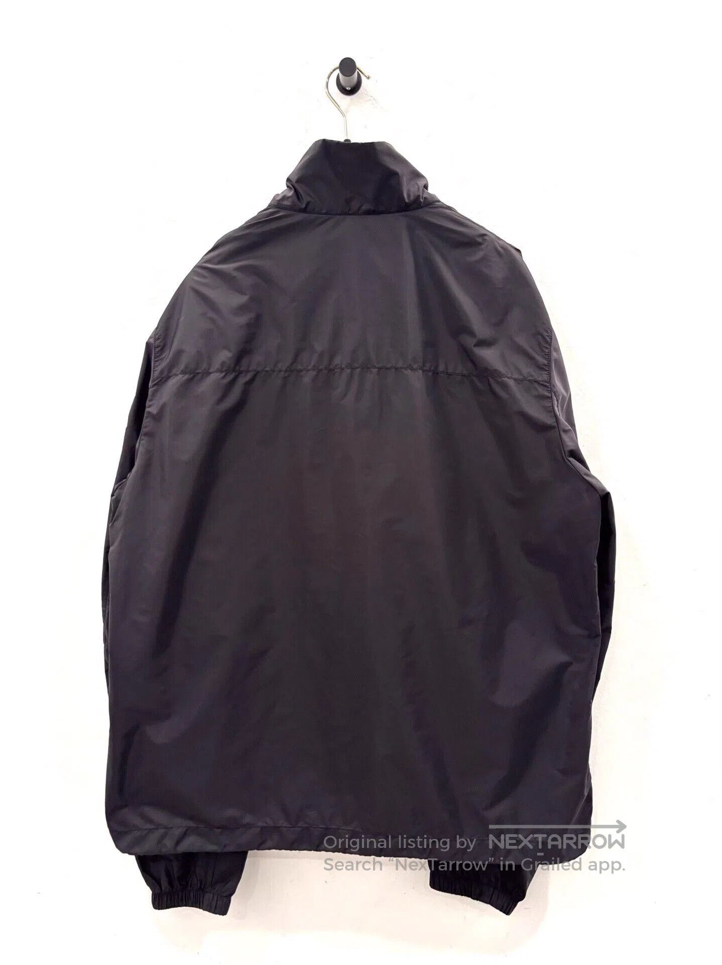 Prada Prada Men's Black Triangle Logo Jacket. Size US L / EU 52-54 / 3 - 3 Thumbnail