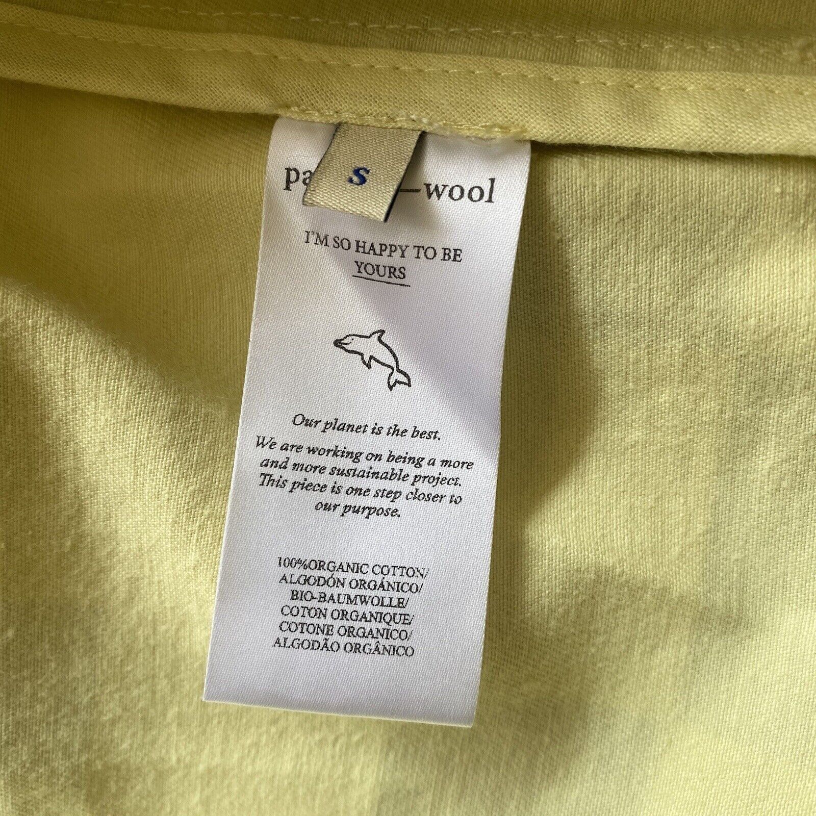 Paloma Wool Paloma Wool Womens Space Jacket Organic Cotton Yellow Lime G Size S / US 4 / IT 40 - 6 Thumbnail