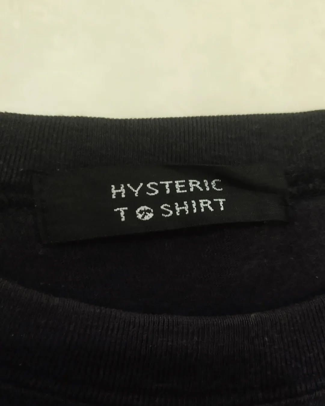 Hysteric Glamour × If Six Was Nine × Japanese Brand Vintage Hysteric Glamour Porn Funny Art Black Tees Size US L / EU 52-54 / 3 - 8 Thumbnail