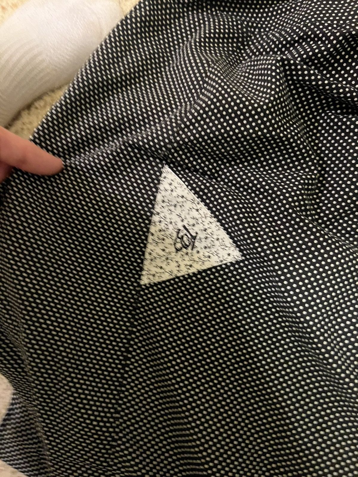 Affliction × English Laundry × Marc Ecko Englished laundry poem embroidered black white dot button up Size US M / EU 48-50 / 2 - 5 Thumbnail