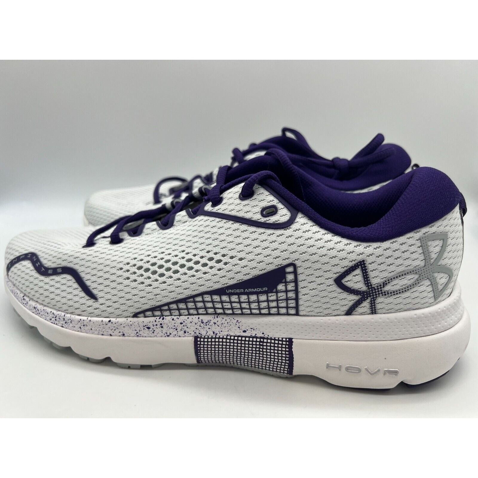 Under Armour Northwestern Wildcats Infinite 5 3027421-100 White Men Size 11 Under Armour Northwestern Wildcats Infinite 5 White Men 15 main image 4