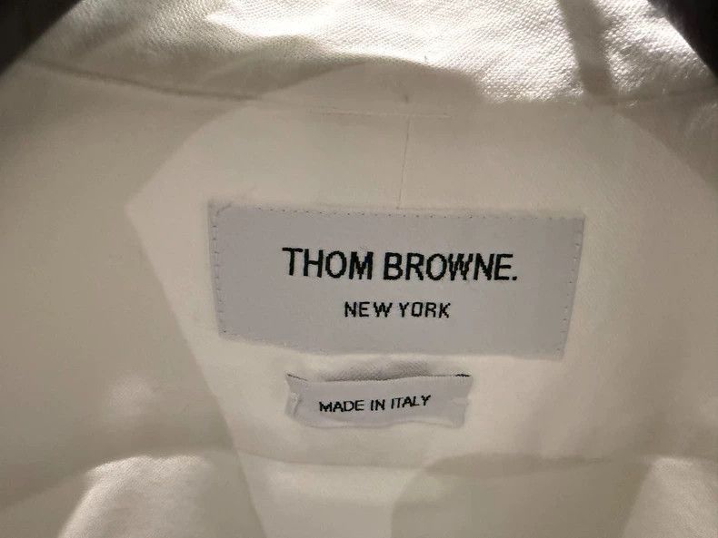 Thom Browne Thom Browne Classic three-color standard shirt 2505-Nextarr Size S / US 4 / IT 40 - 3 Thumbnail