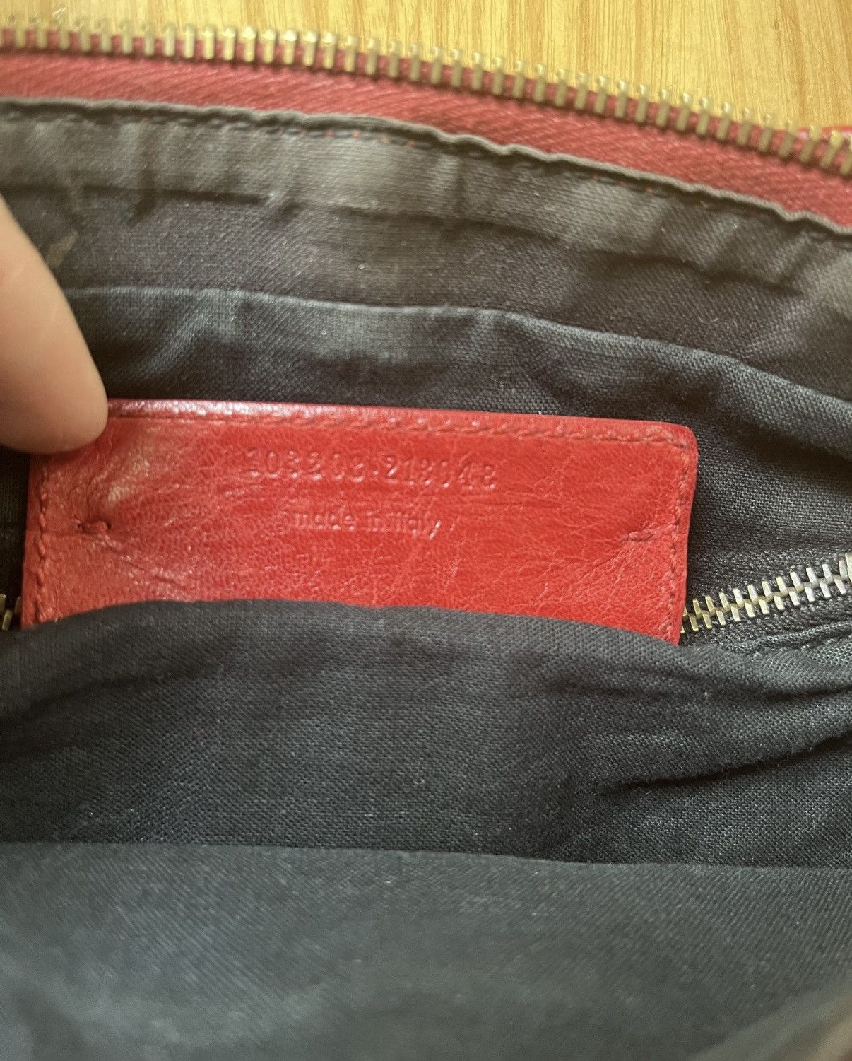 Balenciaga Balenciaga Motorcross City Bag Red Size ONE SIZE - 5 Thumbnail