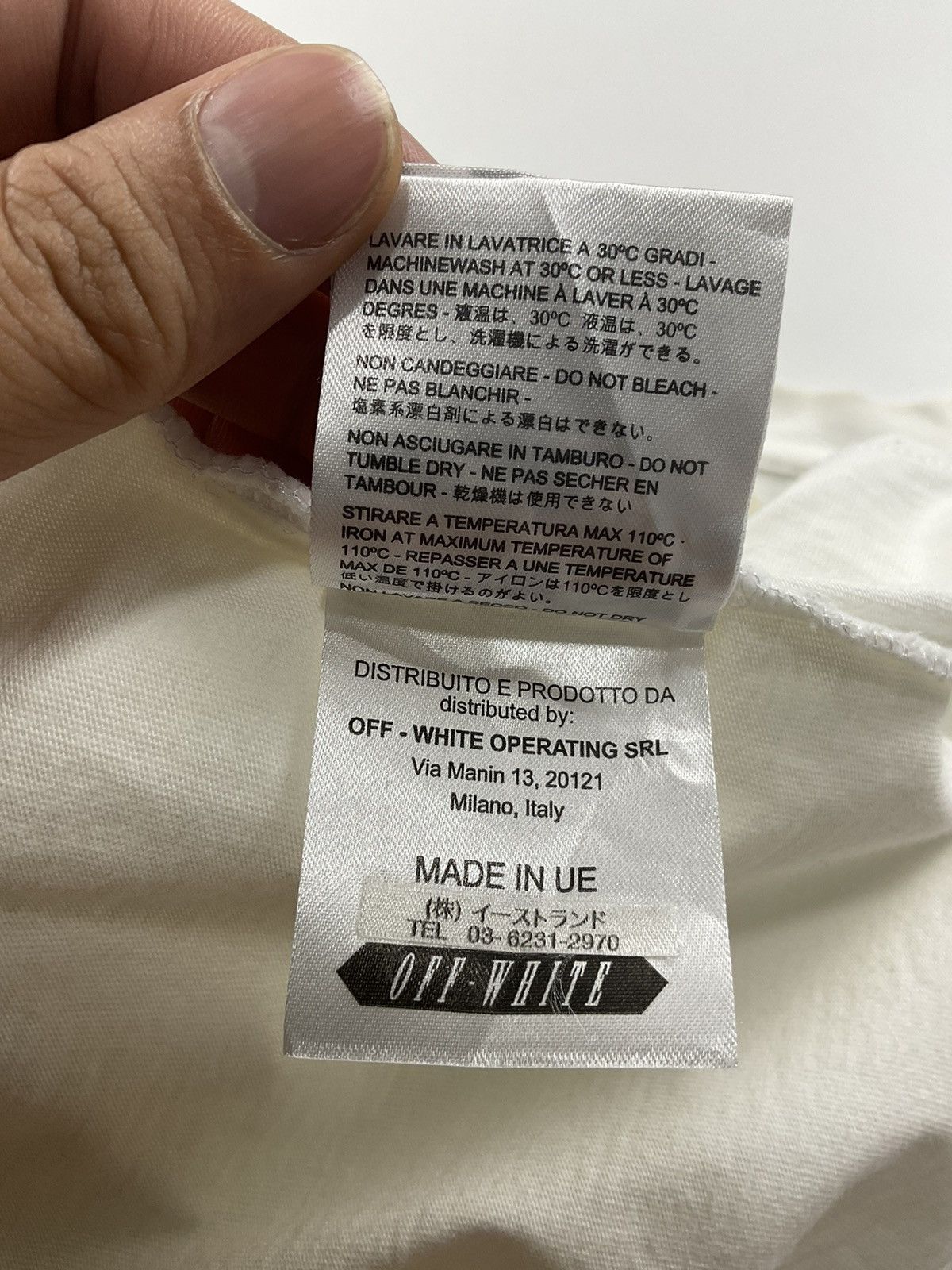 Off-White Off White Flower Embroidery Tee Size US S / EU 44-46 / 1 - 12 Thumbnail