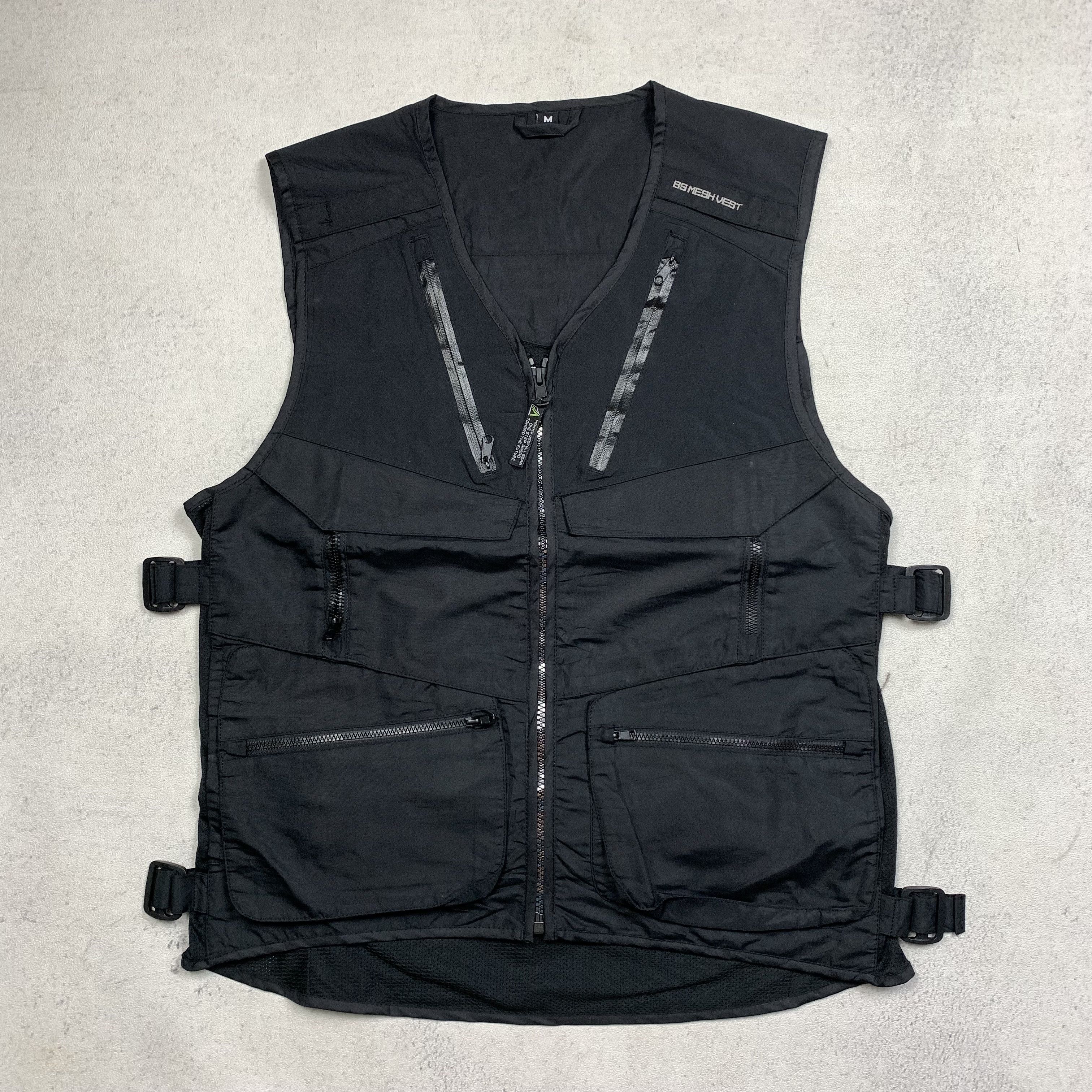 Japanese Brand BS Mesh Vest Tactical Utility Multi Pocket Size US M / EU 48-50 / 2 - 1 Thumbnail