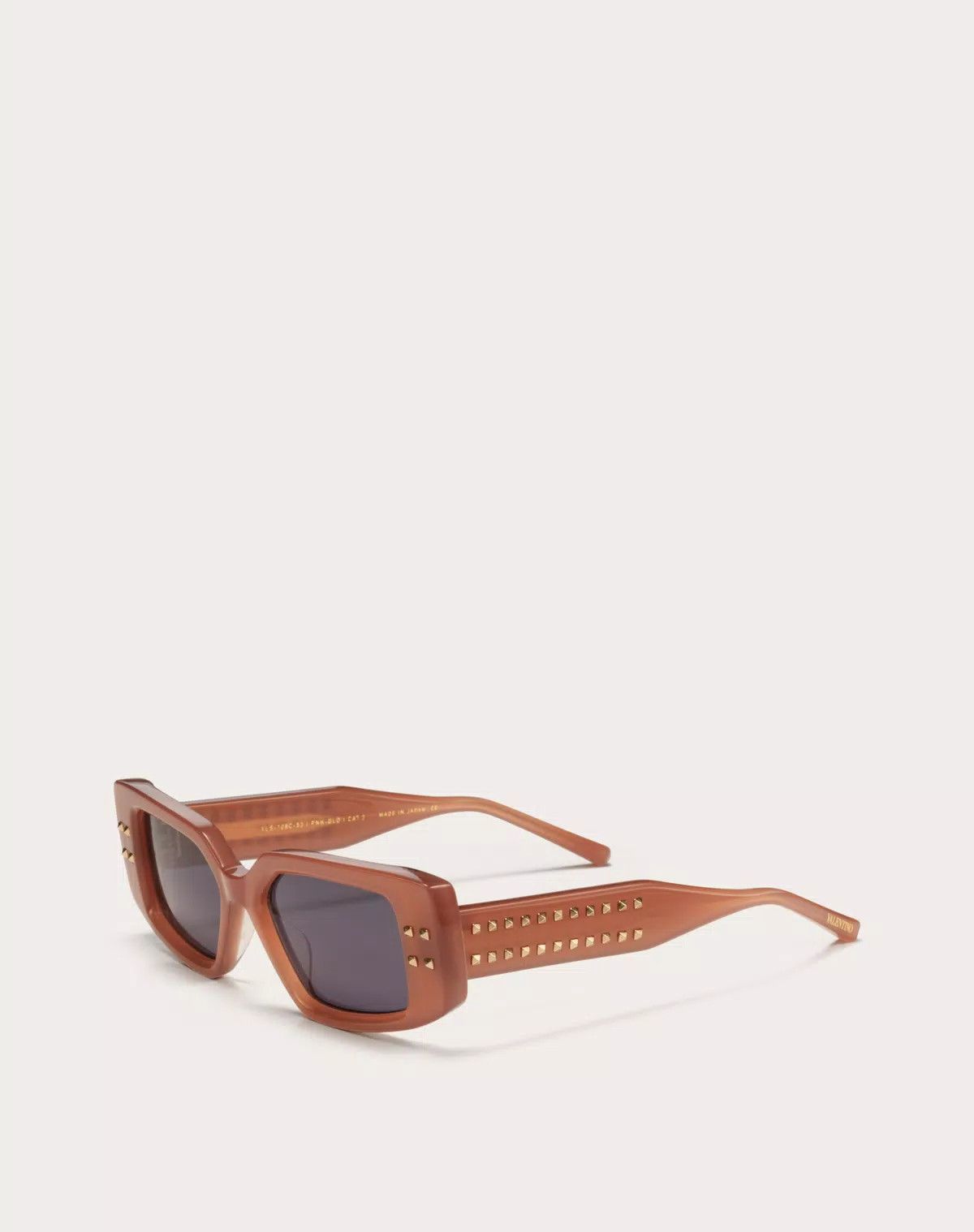 Valentino oc11z0725 Size: 53/ Rectangular Acetate Frame in Beige/Gold Size ONE SIZE - 2 Thumbnail
