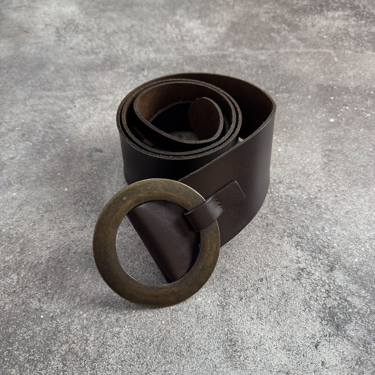 Hysteric Glamour Avant Garde Archive Real Leather Wide Statement Belt Size ONE SIZE - 4 Thumbnail
