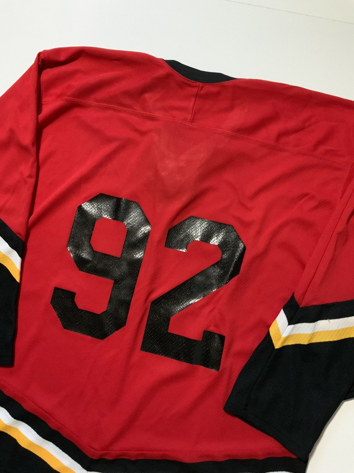 Ccm × NHL × Vintage Vintage CCM Pro Mesh Tie Lace Up NHL ECHL Hockey Jersey Size US XL / EU 56 / 4 - 7 Thumbnail