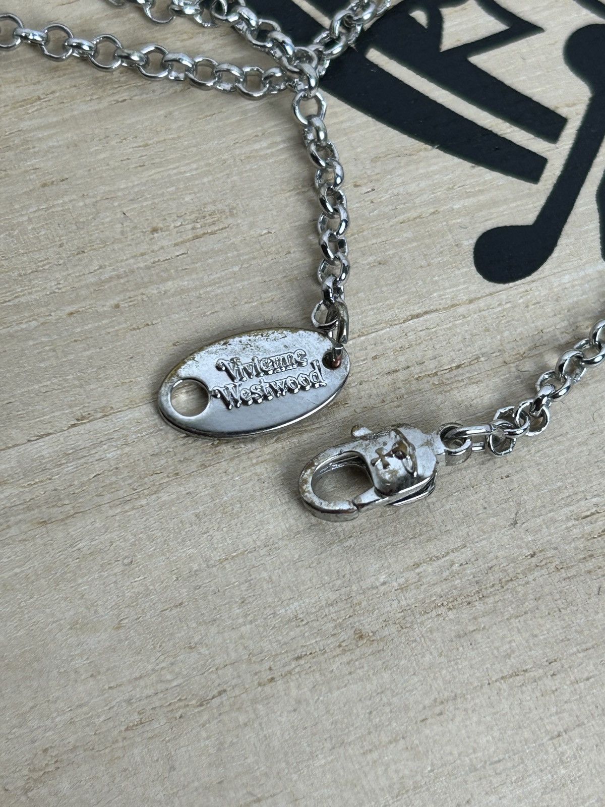 Vivienne Westwood Vintage Vivienne Westwood Enamel Orb Pendant Necklace Size ONE SIZE - 5 Thumbnail