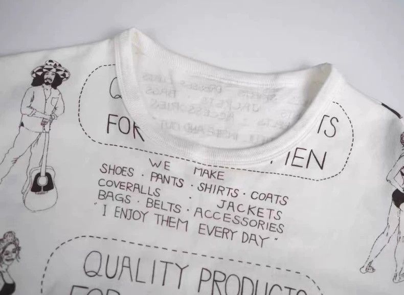 Visvim Visvim Short Sleeve T-Shirt Size US L / EU 52-54 / 3 - 3 Thumbnail