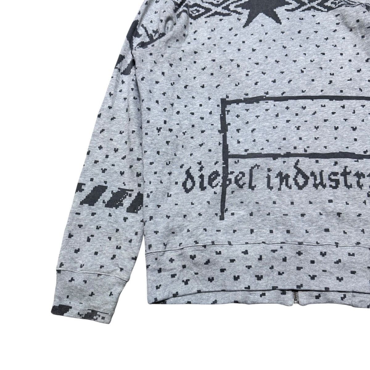 Diesel Mohawk Hoodie Zipper