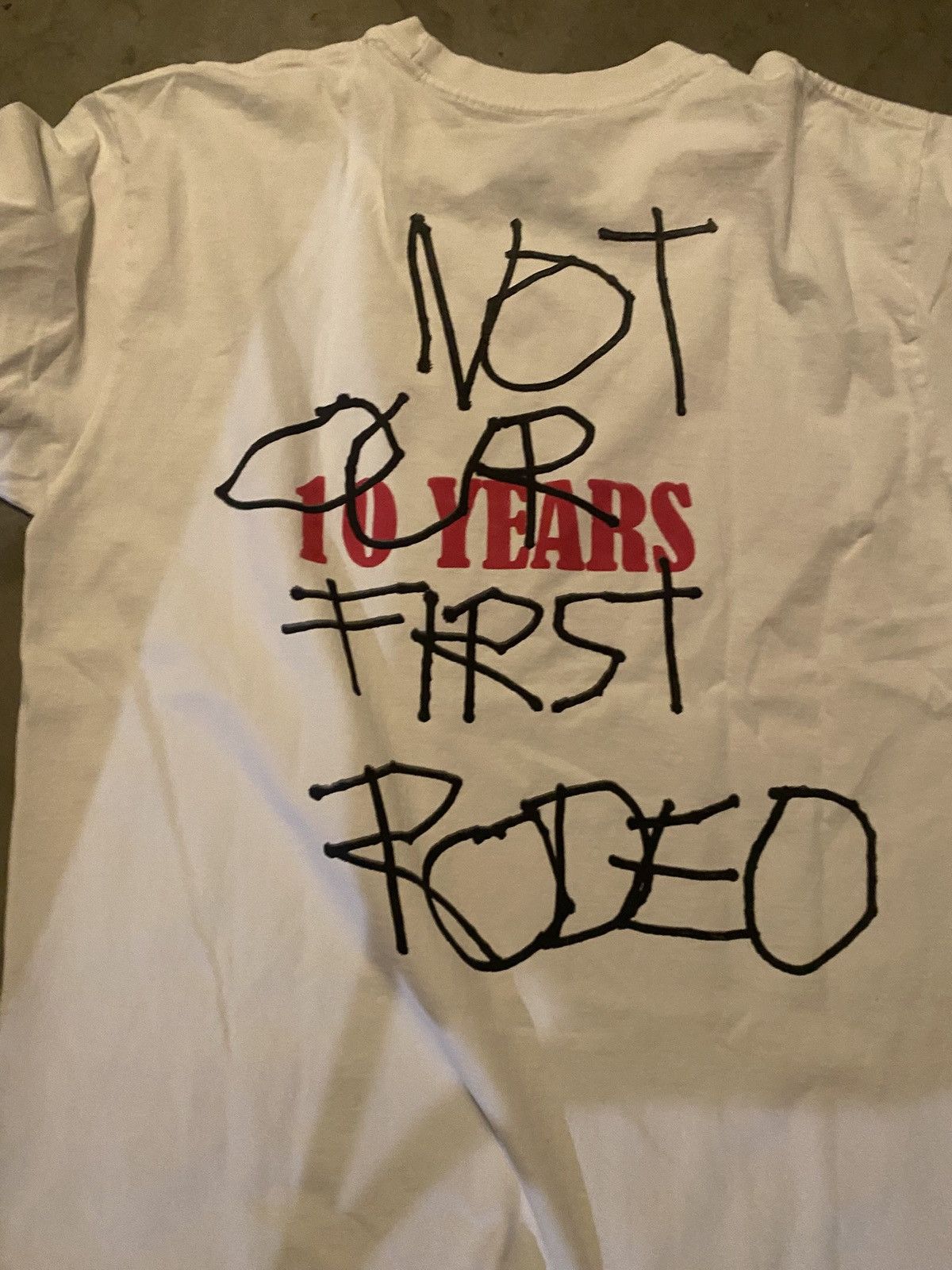 Travis Scott Travis Scott Days Before Rodeo Tee Size US L / EU 52-54 / 3 - 4 Thumbnail