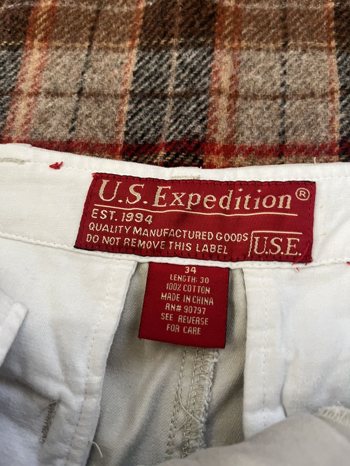 Other Vintage Y2K 2000’s Super baggy Wide leg Cargo skater / pants Size US 34 / EU 50 - 5 Thumbnail
