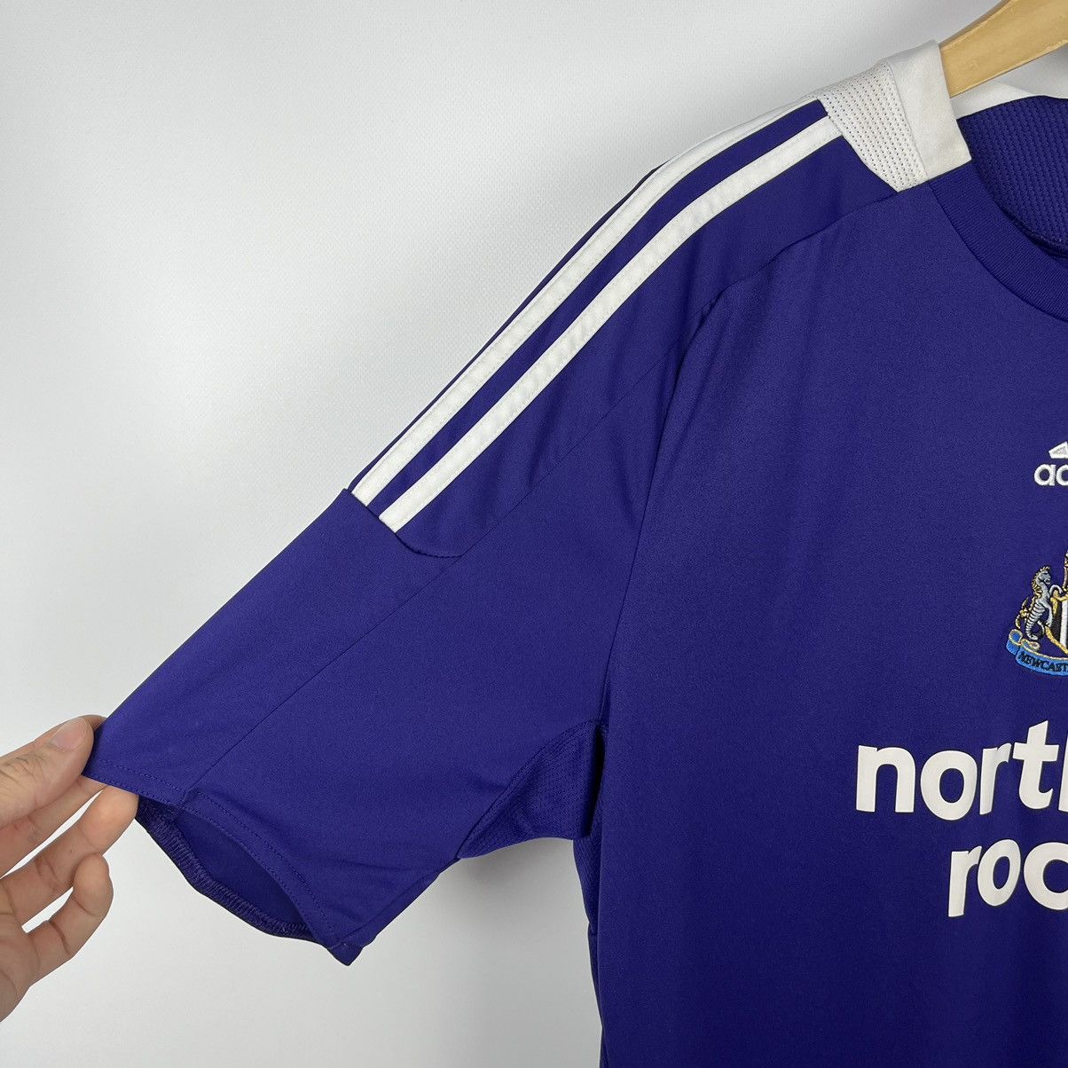 Adidas Vintage Adidas New Castle united home soccer jersey 2008 Size US L / EU 52-54 / 3 - 12 Thumbnail