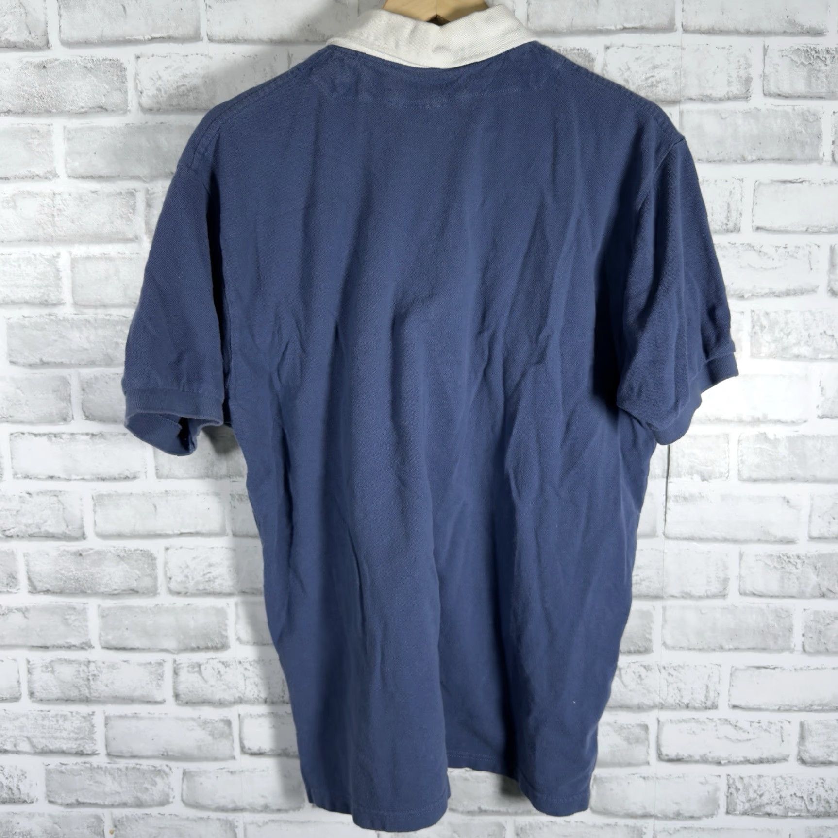 Ralph Lauren Polo Ralph Lauren Polo Rugby Shirt Mens L 100% Cotton Blue Size US L / EU 52-54 / 3 - 5 Thumbnail