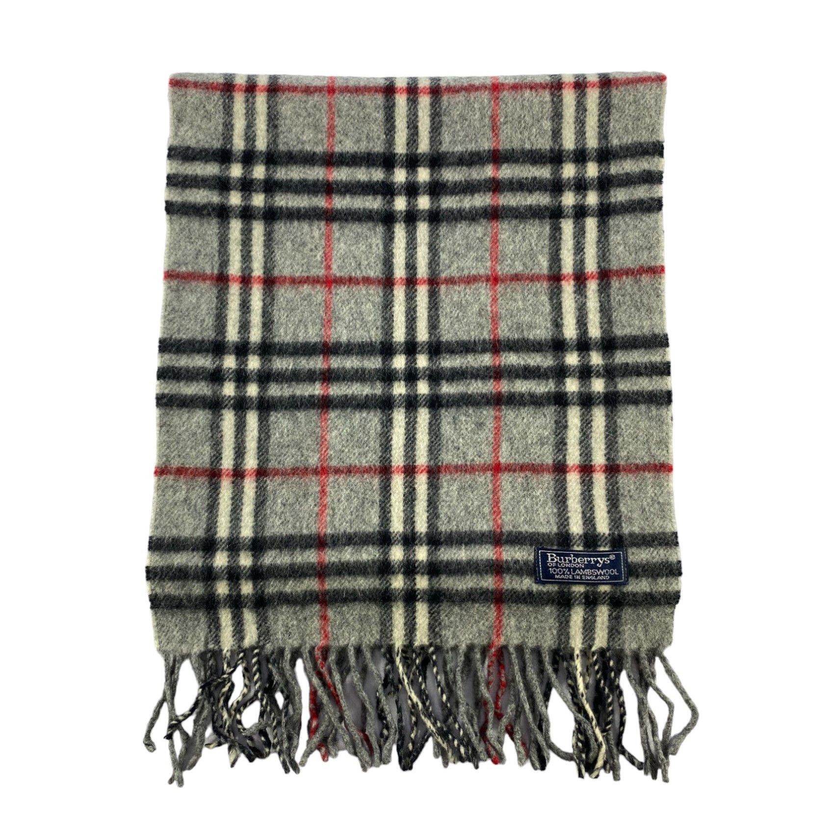 Burberry × Vintage Burberry Scarf / Muffler / Neckwear - WW1023 Size ONE SIZE - 2 Thumbnail
