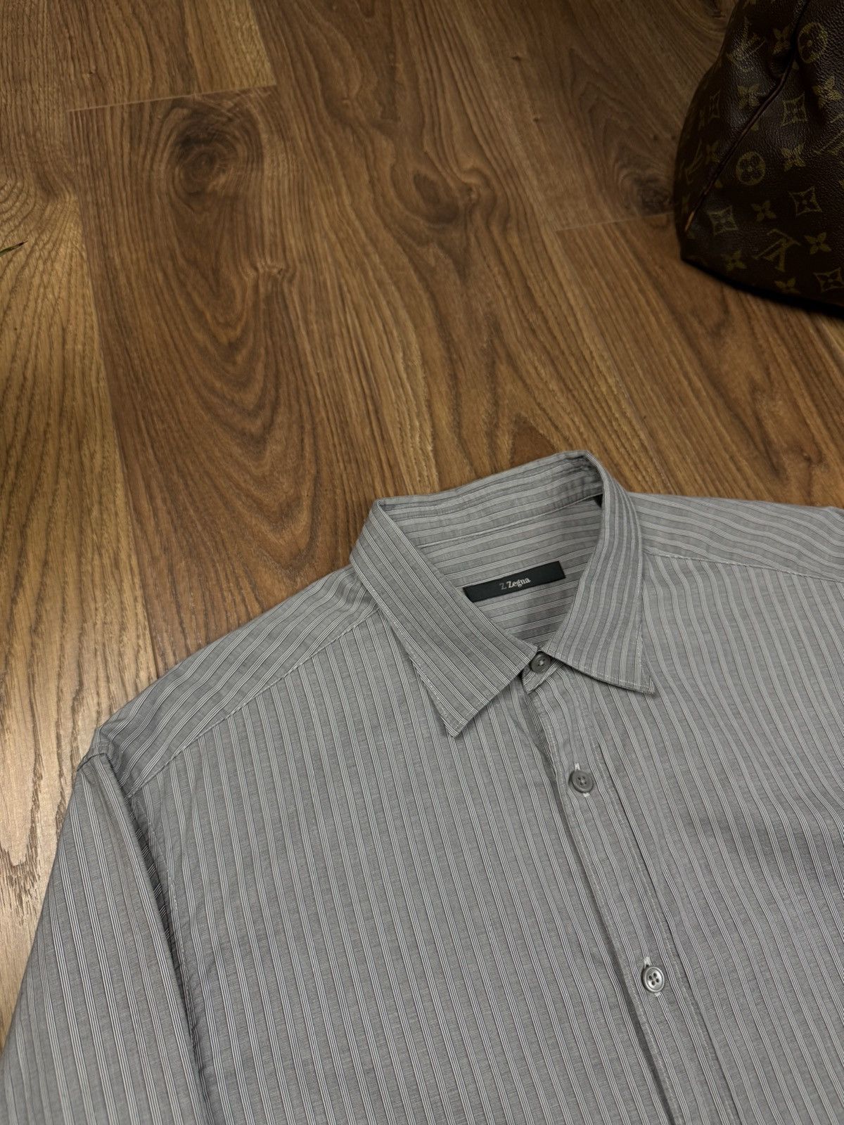 Z Zegna Shirt Z Zegna Italy original streetwear old money item Size US M / EU 48-50 / 2 - 2 Thumbnail