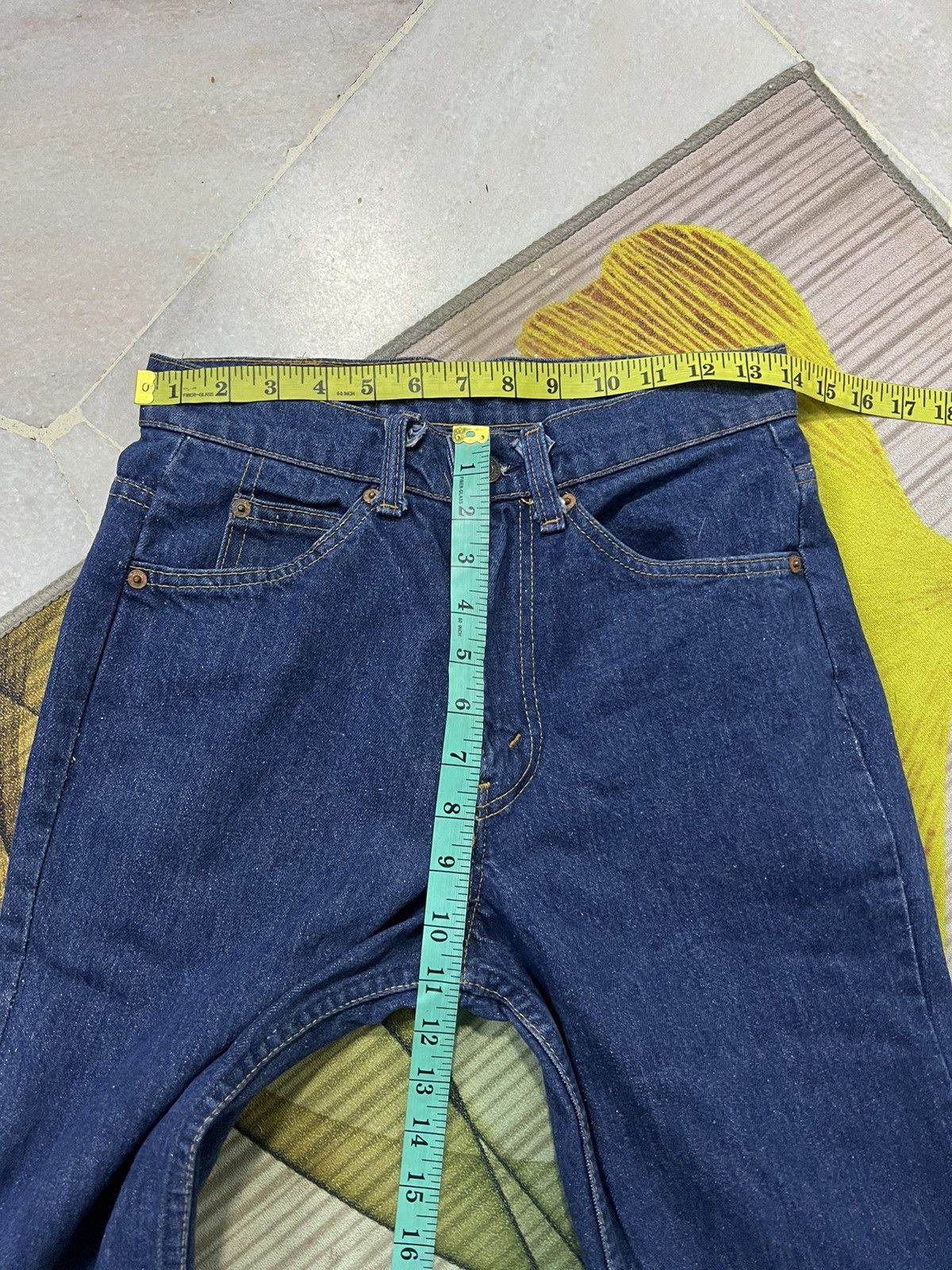 Levi's × Levi's Made & Crafted × Levi's Vintage Clothing FLARE💥VINTAGE 80’s LEVIS 517 ORANGE TAG BUTTON #8 Size US 28 / EU 44 - 10 Thumbnail