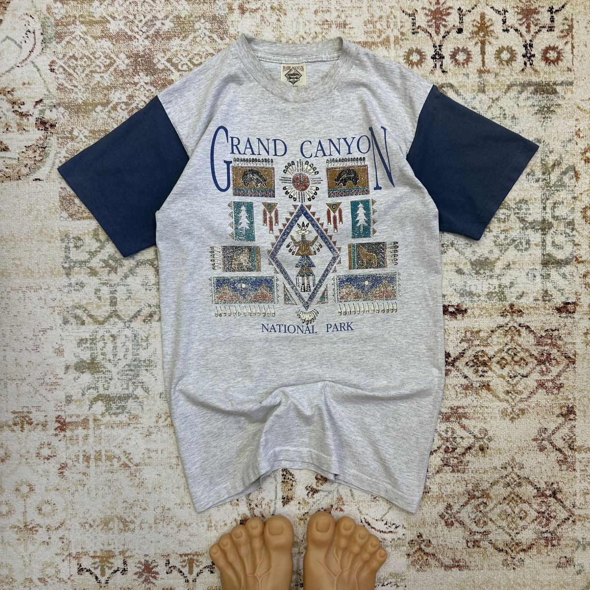 If Six Was Nine Vintage Grand Canyon National Park Tee 90s Single stitch Size US S / EU 44-46 / 1 - 1 Thumbnail