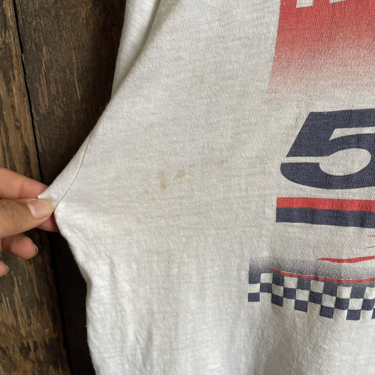 Vintage Vintage 5zigen Racing Tshirt Size US L / EU 52-54 / 3 - 7 Thumbnail