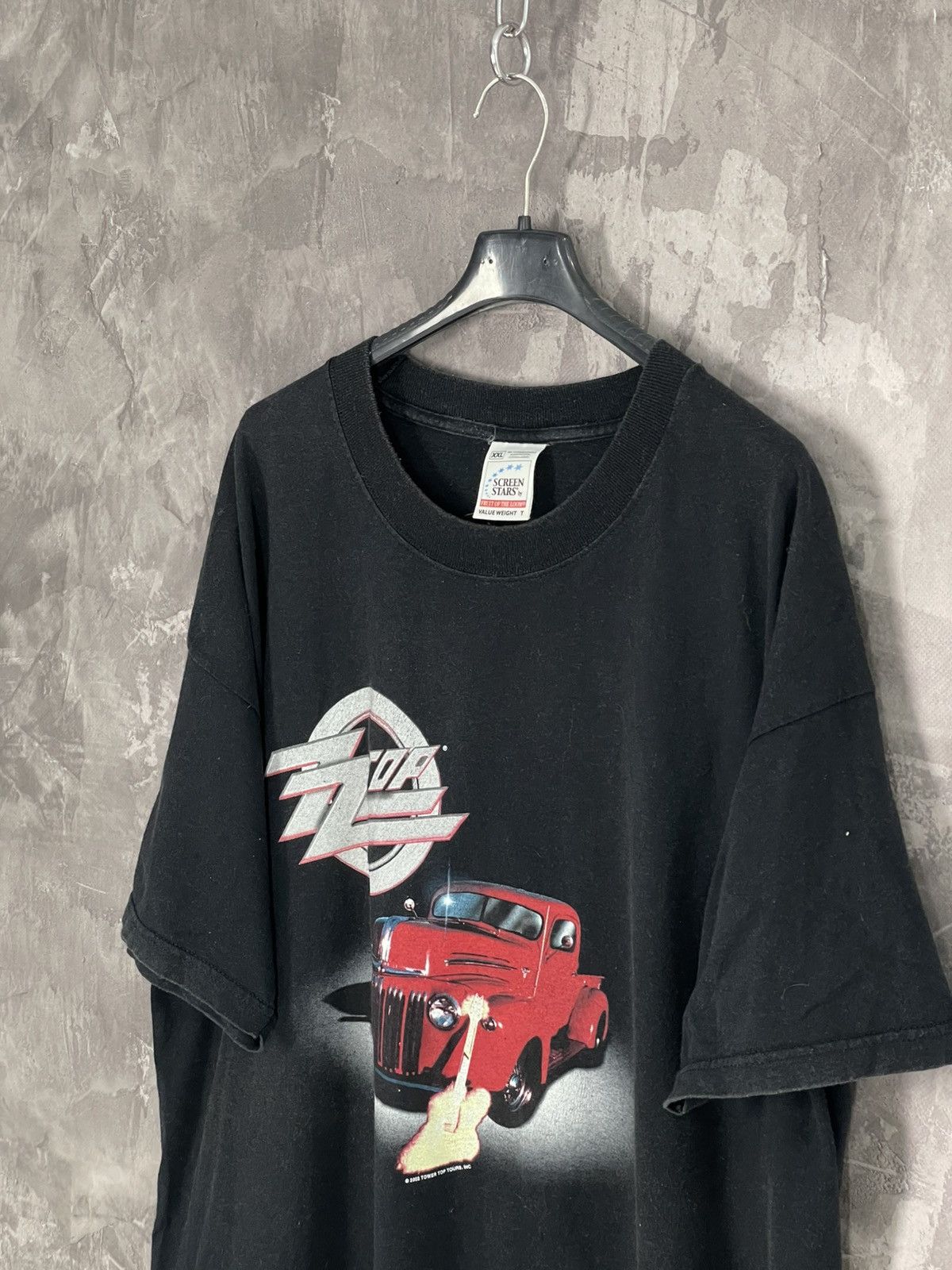 Band Tees × Vintage 2002 ZZ Top Sharp Dressed Men 00s Tee Band Rock Size US XXL / EU 58 / 5 - 8 Thumbnail