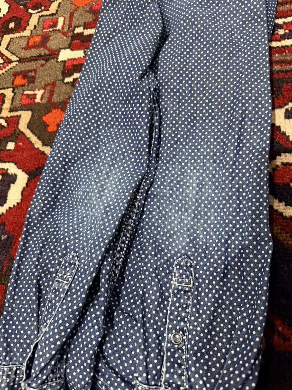 Issey Miyake Issey Miyake Mercibeaucoup button-up up shirt polka dot p Size S / US 4 / IT 40 - 5 Thumbnail