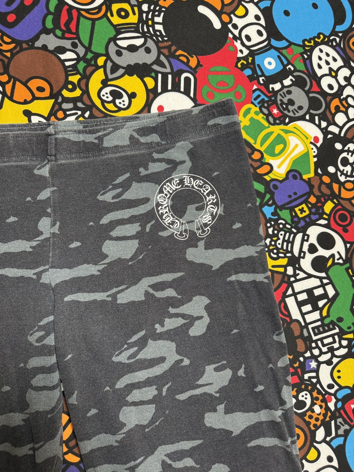 Chrome Hearts Chrome Hearts Black Camo Horseshoe Logo Sweatpants Size US 30 / EU 46 - 3 Thumbnail