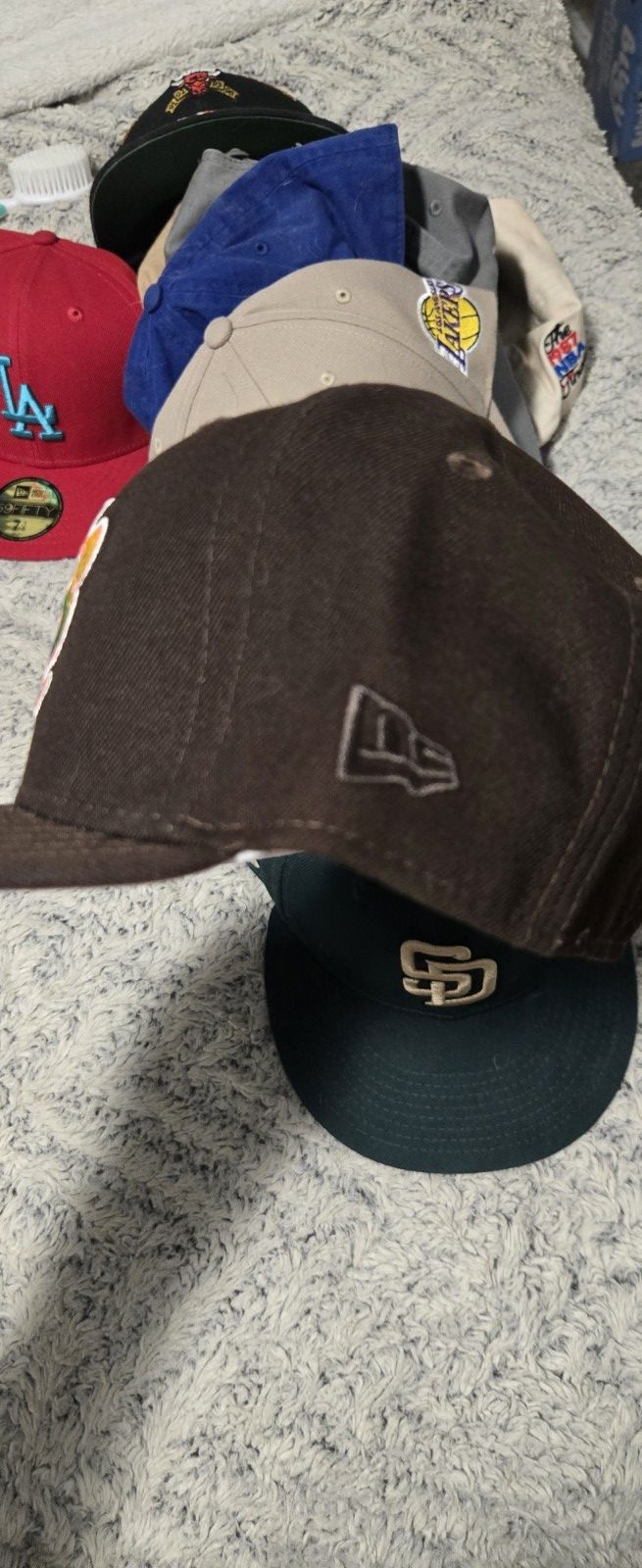 New Era Tampa Bay Rays Mocha fitted 7 1/8 Size ONE SIZE - 4 Thumbnail