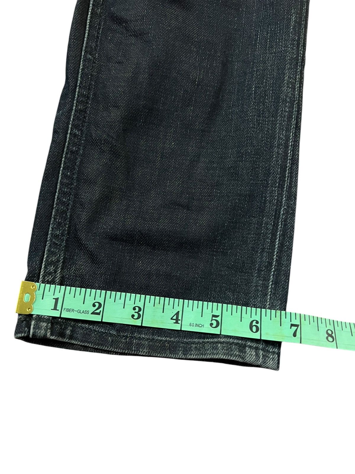 If Six Was Nine × Le Grande Bleu (L.G.B.) × Seditionaries BACK NUMBER BLACK LABEL CLAWMARK DENIM JEANS PUNK Size US 31 - 16 Thumbnail