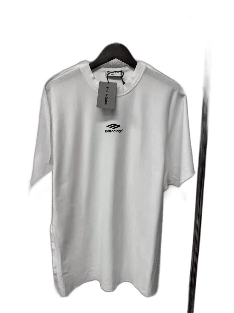 Balenciaga White Short Sleeve T-Shirt-yf
