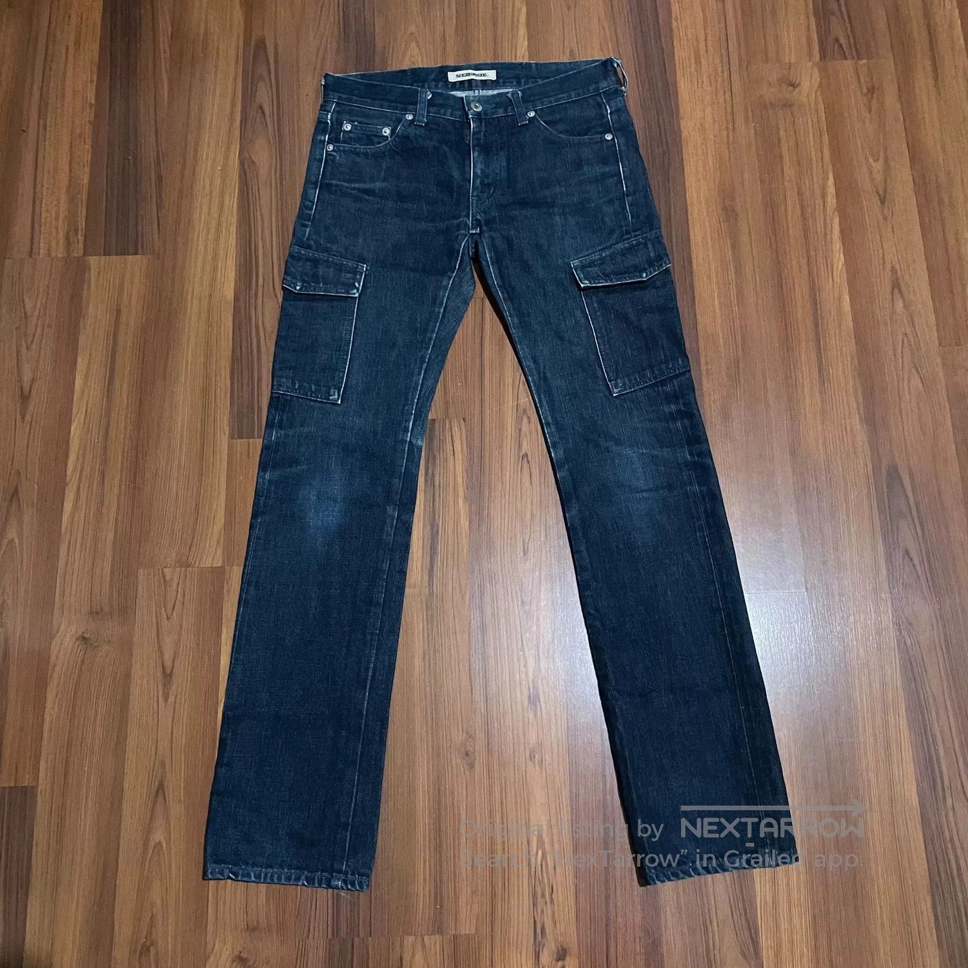 Neighborhood NEIGHBORHOOD 02 Side Pocket Washed Jeans. Size US 39 - 1 Thumbnail