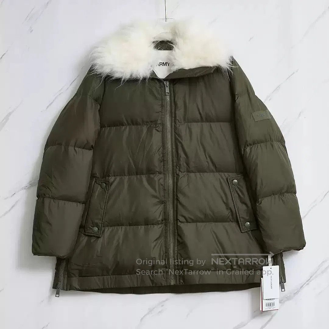 Yves Salomon Yves Salomon Women's Fur Collar Puffer. Size M / US 6-8 / IT 42-44 - 1 Thumbnail