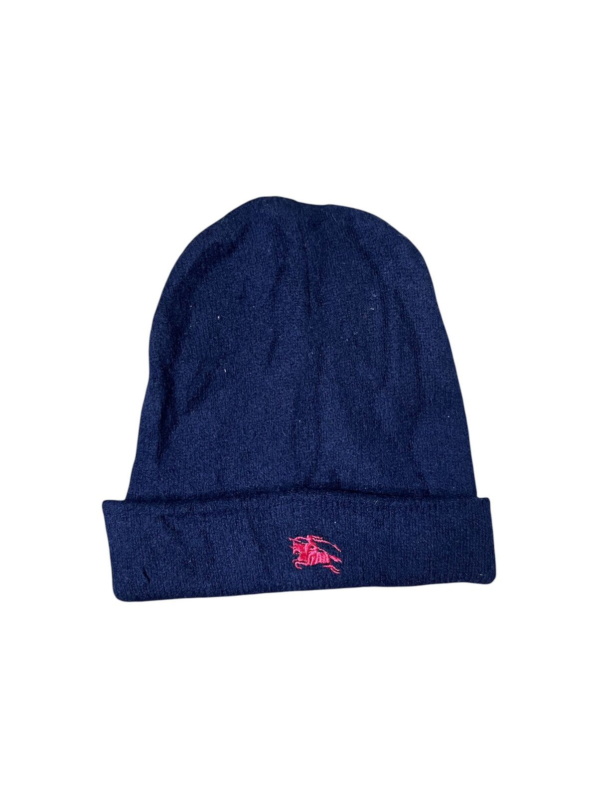Burberry Burberrys 90s Beanie Hat Wool Size ONE SIZE - 1 Thumbnail
