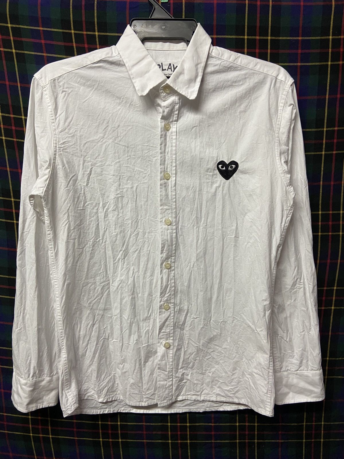 Comme des Garcons Comme Des Garcons Play White Shirt Size US M / EU 48-50 / 2 - 1 Thumbnail