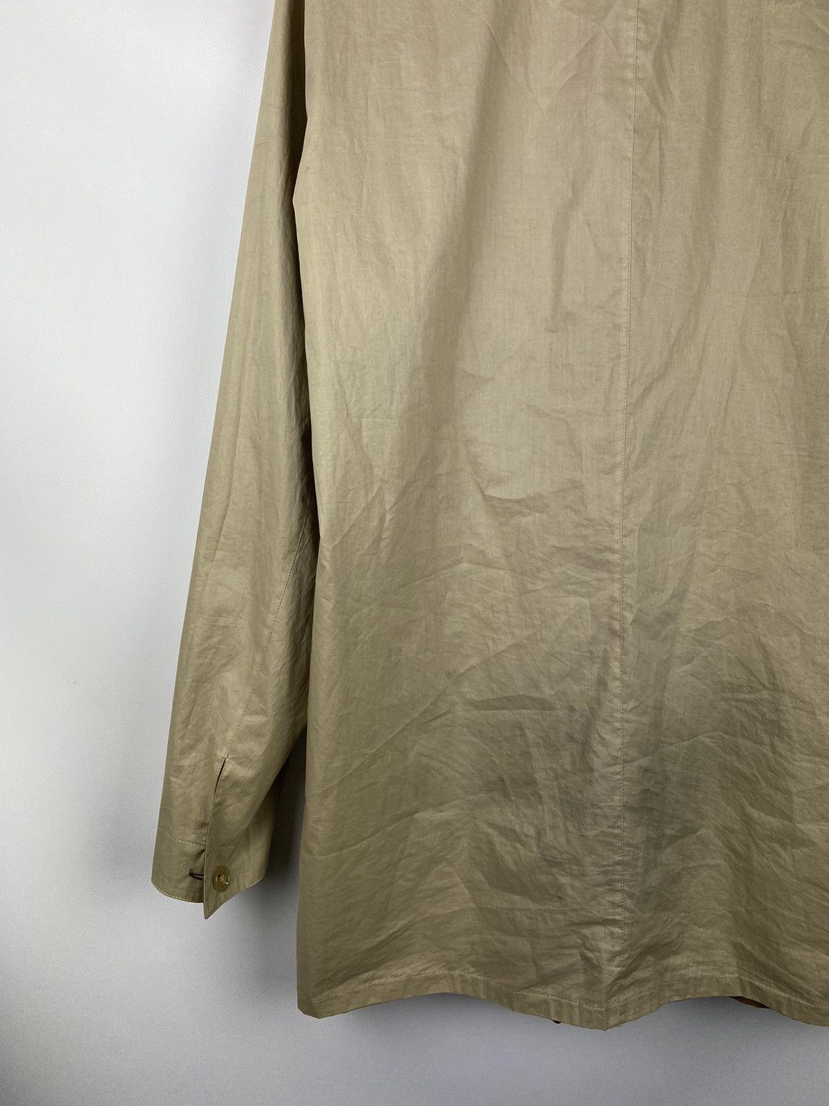 Ermenegildo Zegna Ermenegildo Zegna reversible trench coat leather details Size US L / EU 52-54 / 3 - 13 Thumbnail