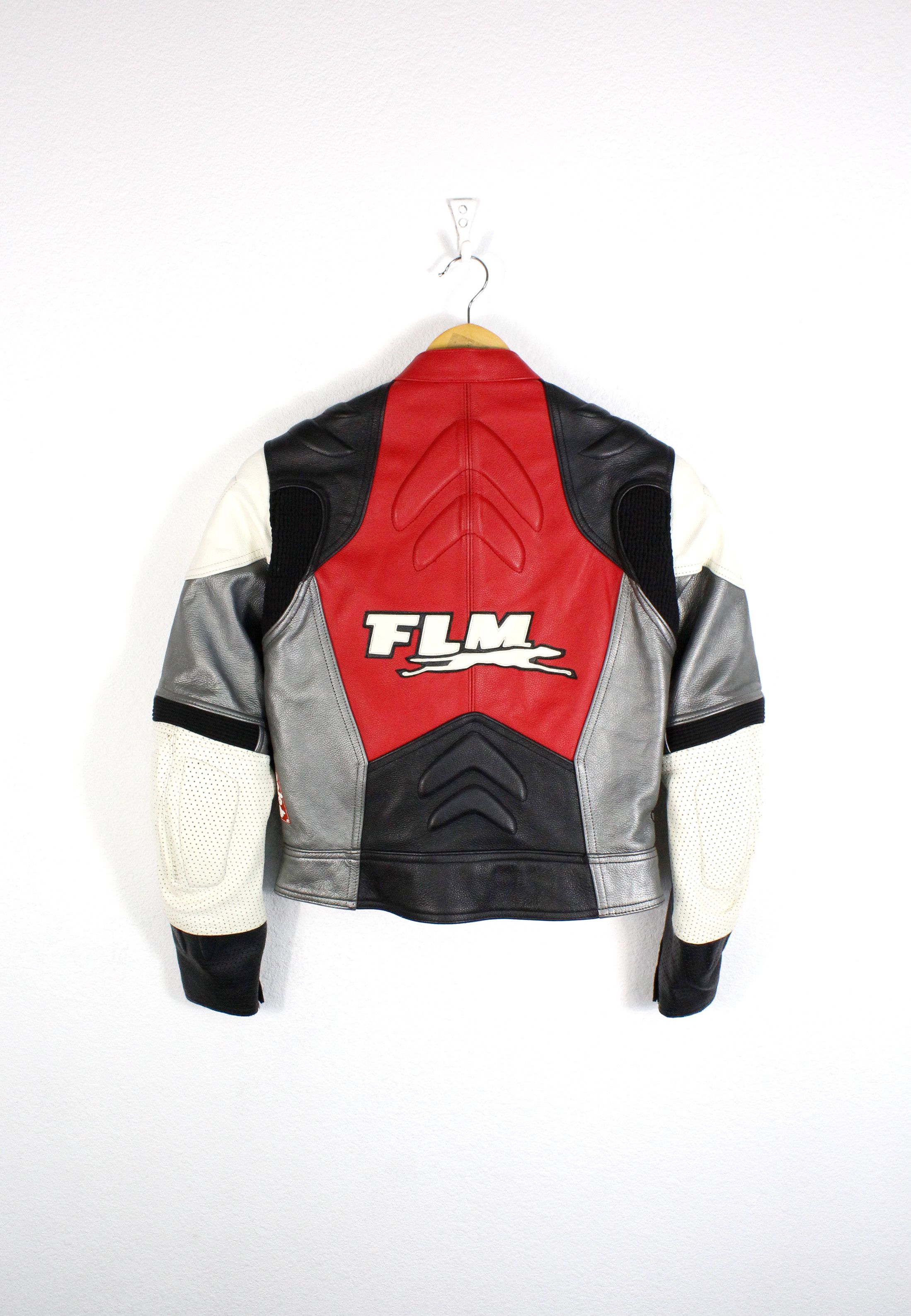 Other FLM POLO Nexo Racing Motocycle Bike Leather Jacket Size S / US 4 / IT 40 - 9 Thumbnail