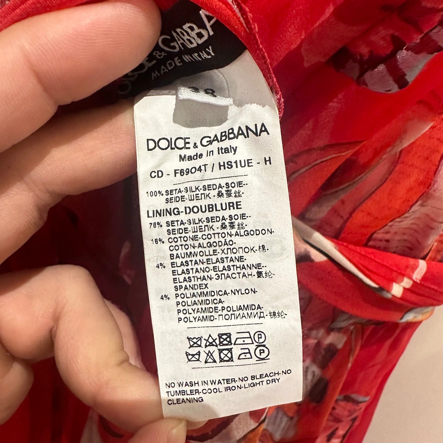 Dolce & Gabbana Dolce & Gabbana apr673 Animal Print Silk Dress EU 38 Size XS / US 0-2 / IT 36-38 - 4 Thumbnail