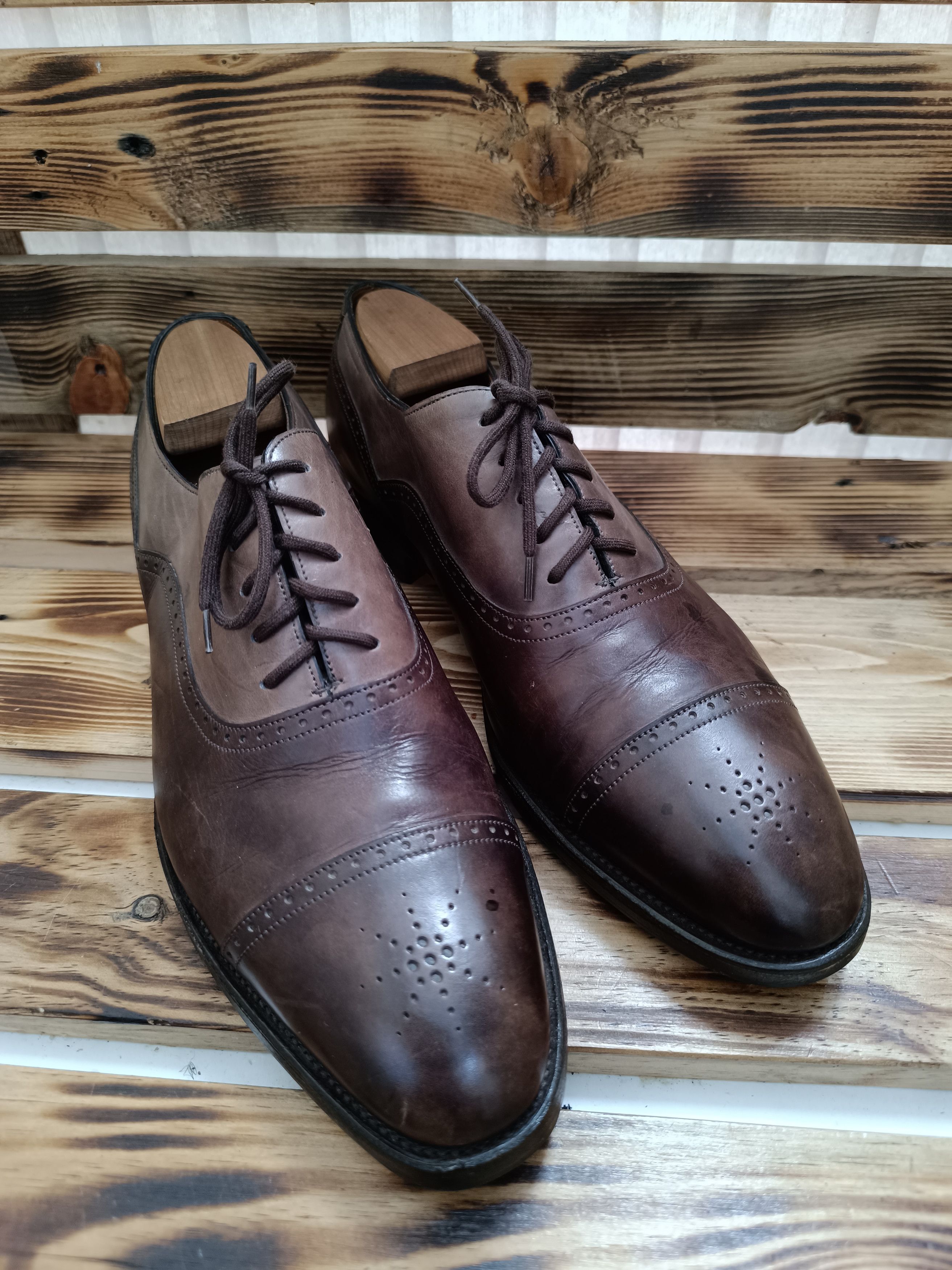 John Lobb Towcester Brogue Size US 9.5 / EU 42-43 - 7 Thumbnail