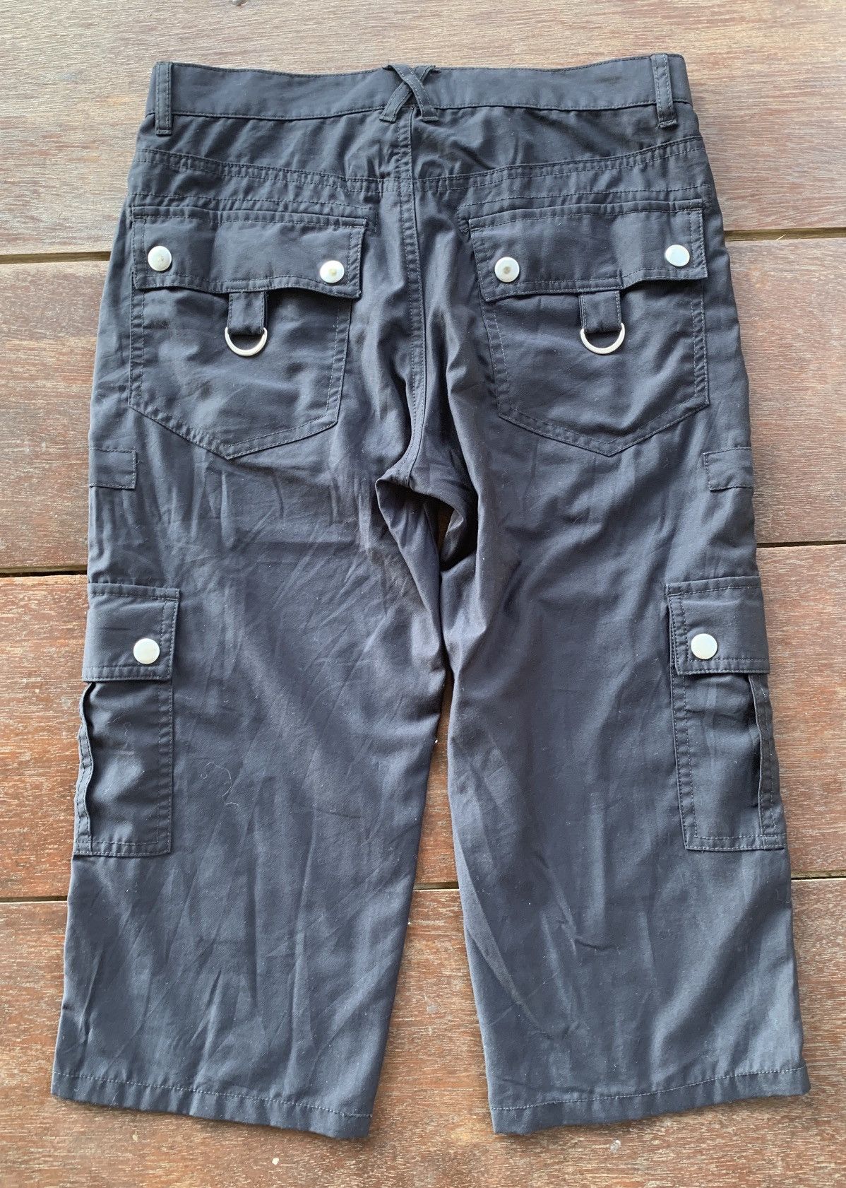 semanticdesign Semantic design bondage multi pocket cropped pants Size US 31 - 2 Thumbnail