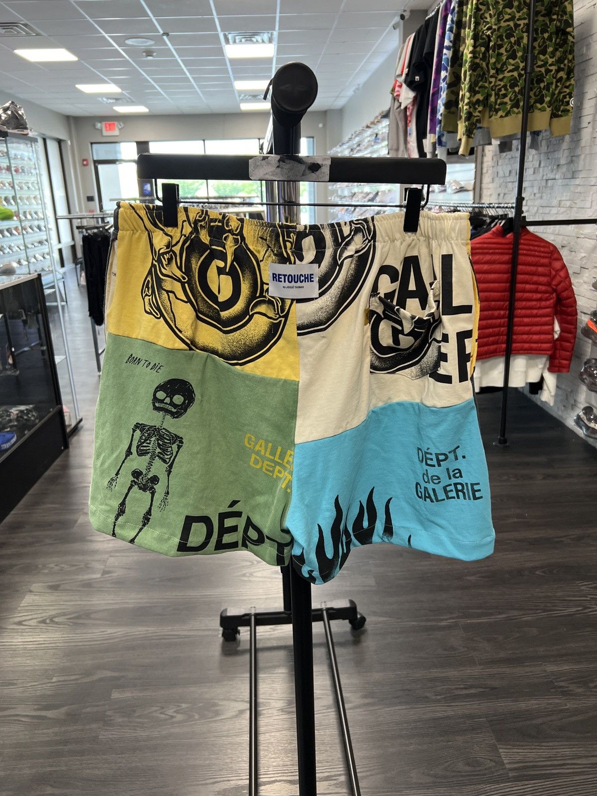 image of Gallery Dept Retouch Reworked Zuma Shorts, Men's (Size 38)