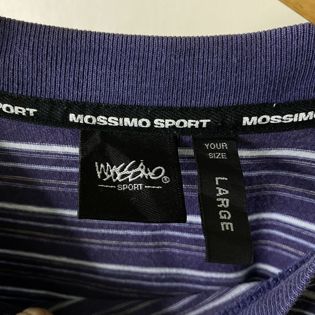 Mossimo Y2K Mossimo Gianulli Sports Stripes Poem T Shirt Size US L / EU 52-54 / 3 - 4 Thumbnail
