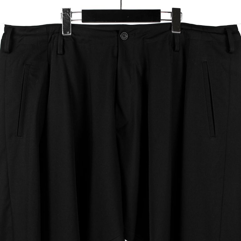 Yohji Yamamoto Yohji Yamamoto Pour Homme - W/Gabardine Drape Pants Size US 30 / EU 46 - 10 Thumbnail