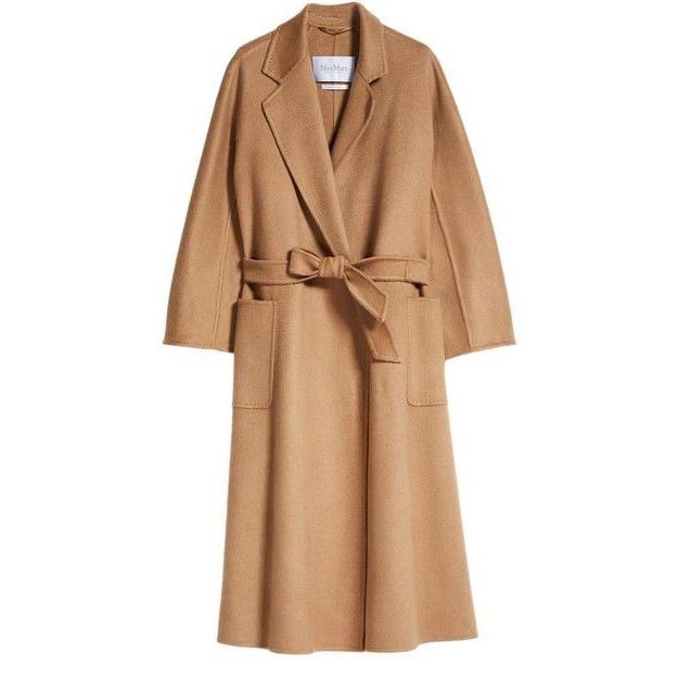 MAX MARA Ludmilla Icon Brown Cashmere Long Coat New & Authen