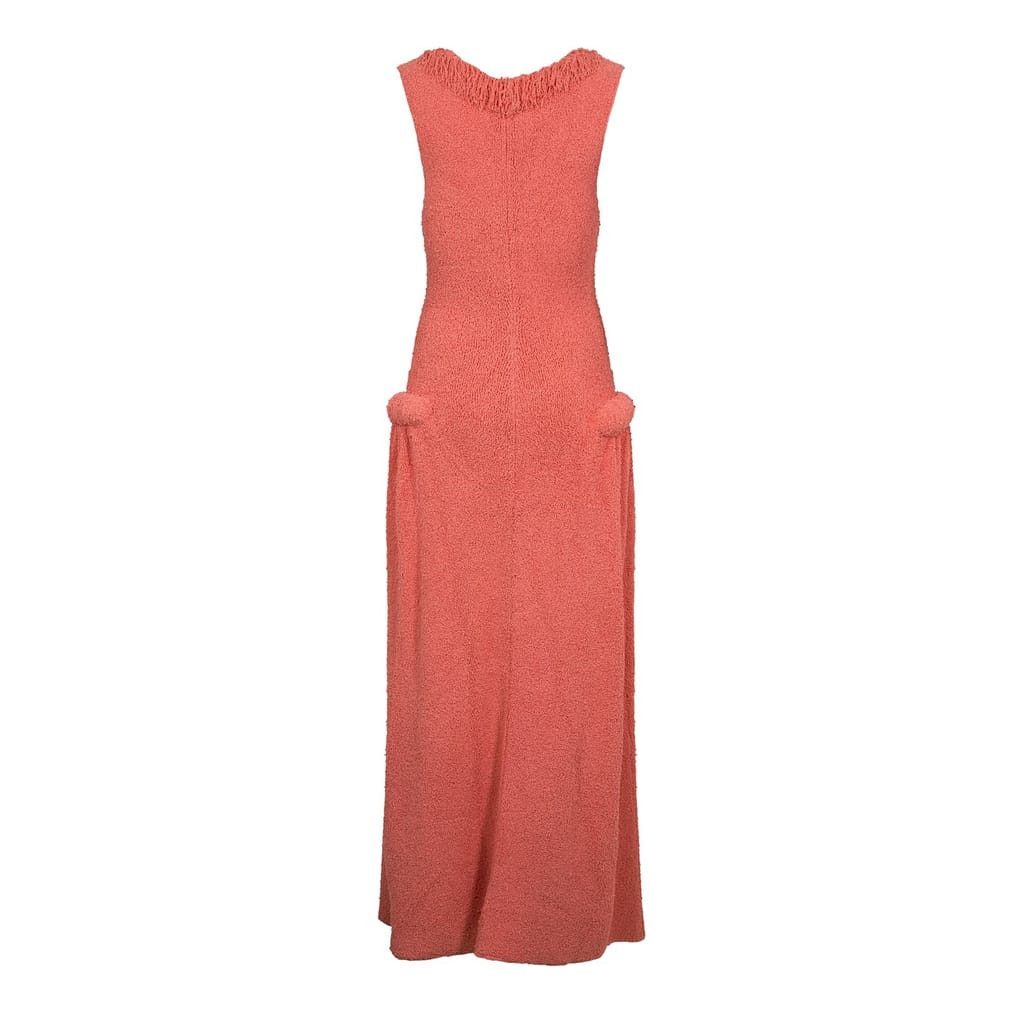 Bottega Veneta Bottega Veneta Scoop Neck Maxi Slip Dress in Pink Size M / US 6-8 / IT 42-44 - 3 Thumbnail