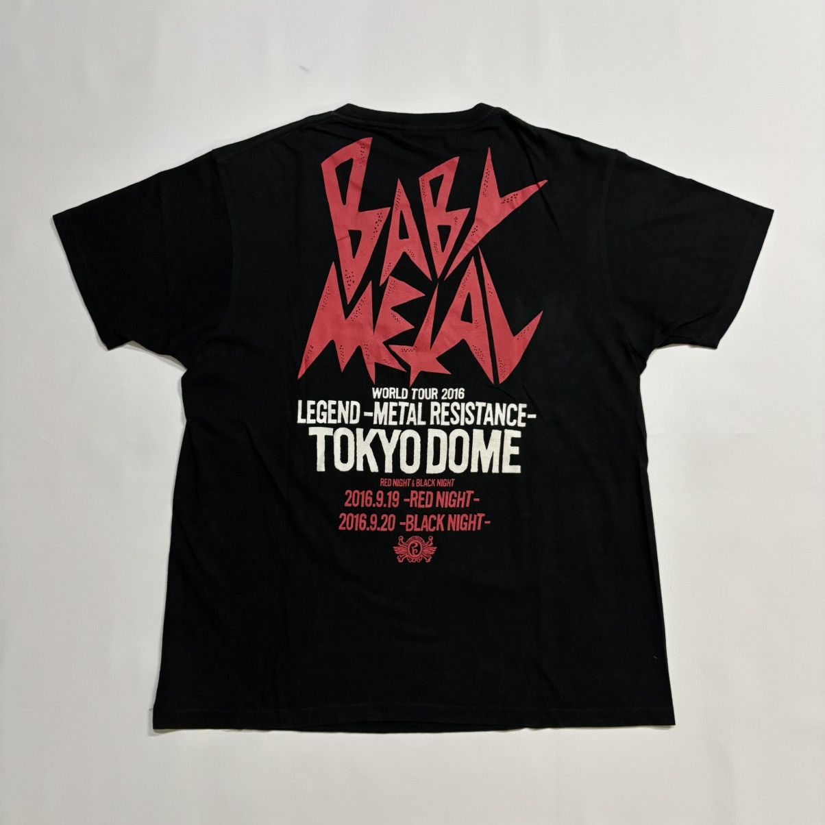 Band Tees Vintage Babymetal Tokyo Dome Memorial RxC Tshirt Size US XL / EU 56 / 4 - 3 Thumbnail