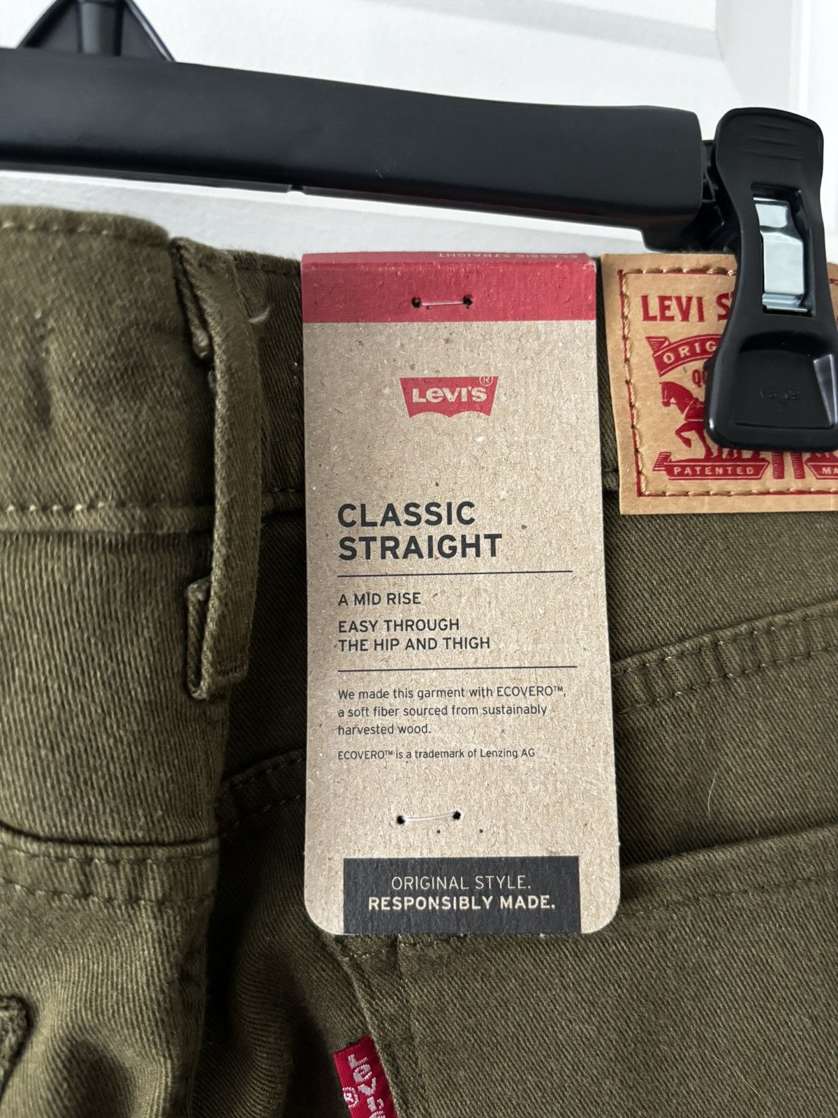 Levi's Levi’s Green Pants Size 30" / US 8 / IT 44 - 4 Thumbnail