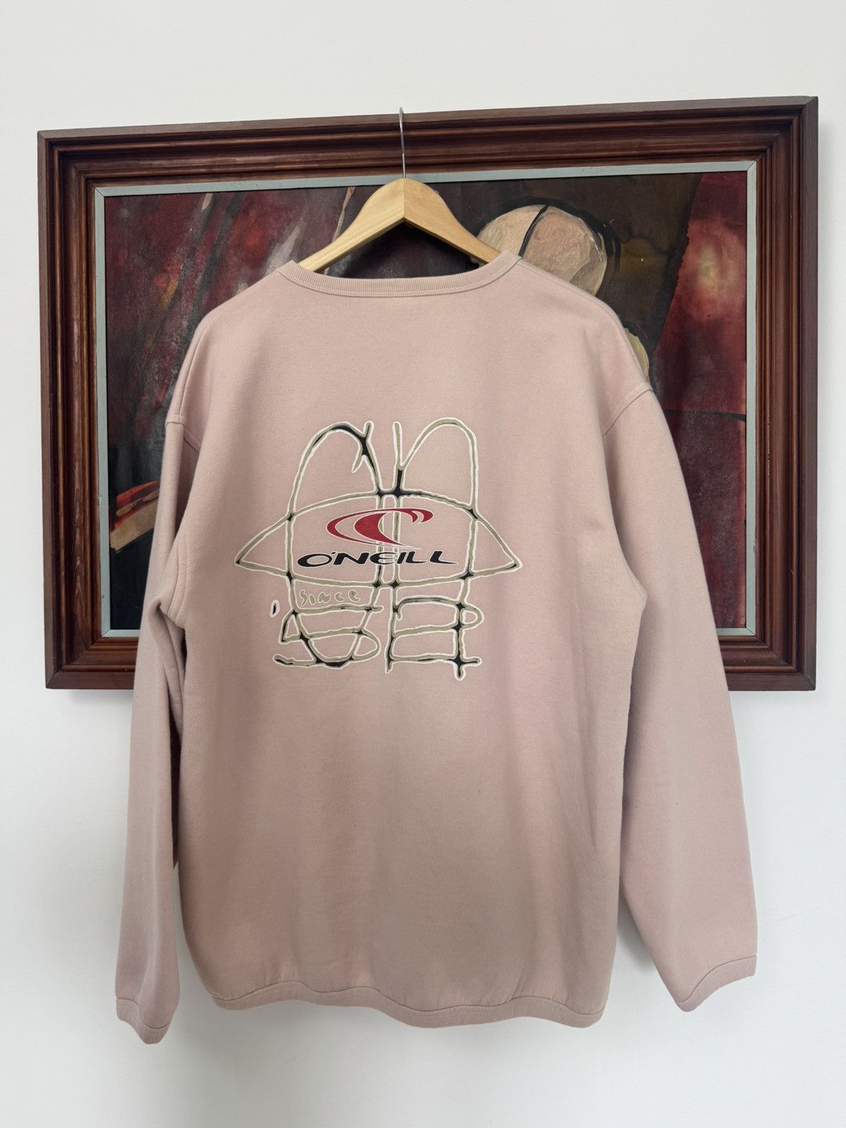O'Neill 90s Vintage O’Neill Oversize Boxy Crewneck Surf Board Skate Size US L / EU 52-54 / 3 - 1 Thumbnail